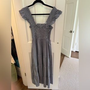 Hill House navy gingham Ellie size XS